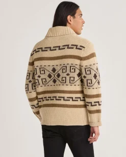 Pendleton THE ORIGINAL WESTERLEY MEN'S SWEATER TAN/BROWN Online