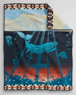 Pendleton TIDE SCHOOL CRIB BLANKET ONE SIZE New
