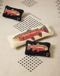 Pendleton TROUT HOOKED LUMBAR PILLOW ONE SIZE Hot