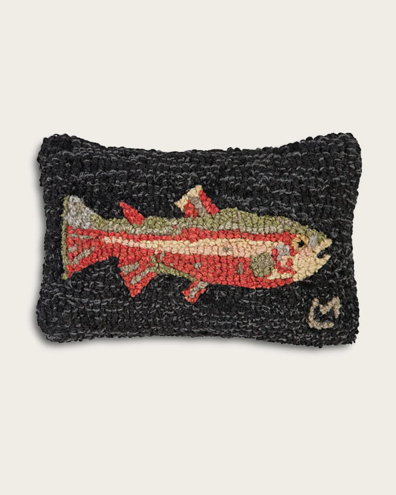 Pendleton TROUT HOOKED SMALL LUMBAR PILLOW ONE SIZE Discount