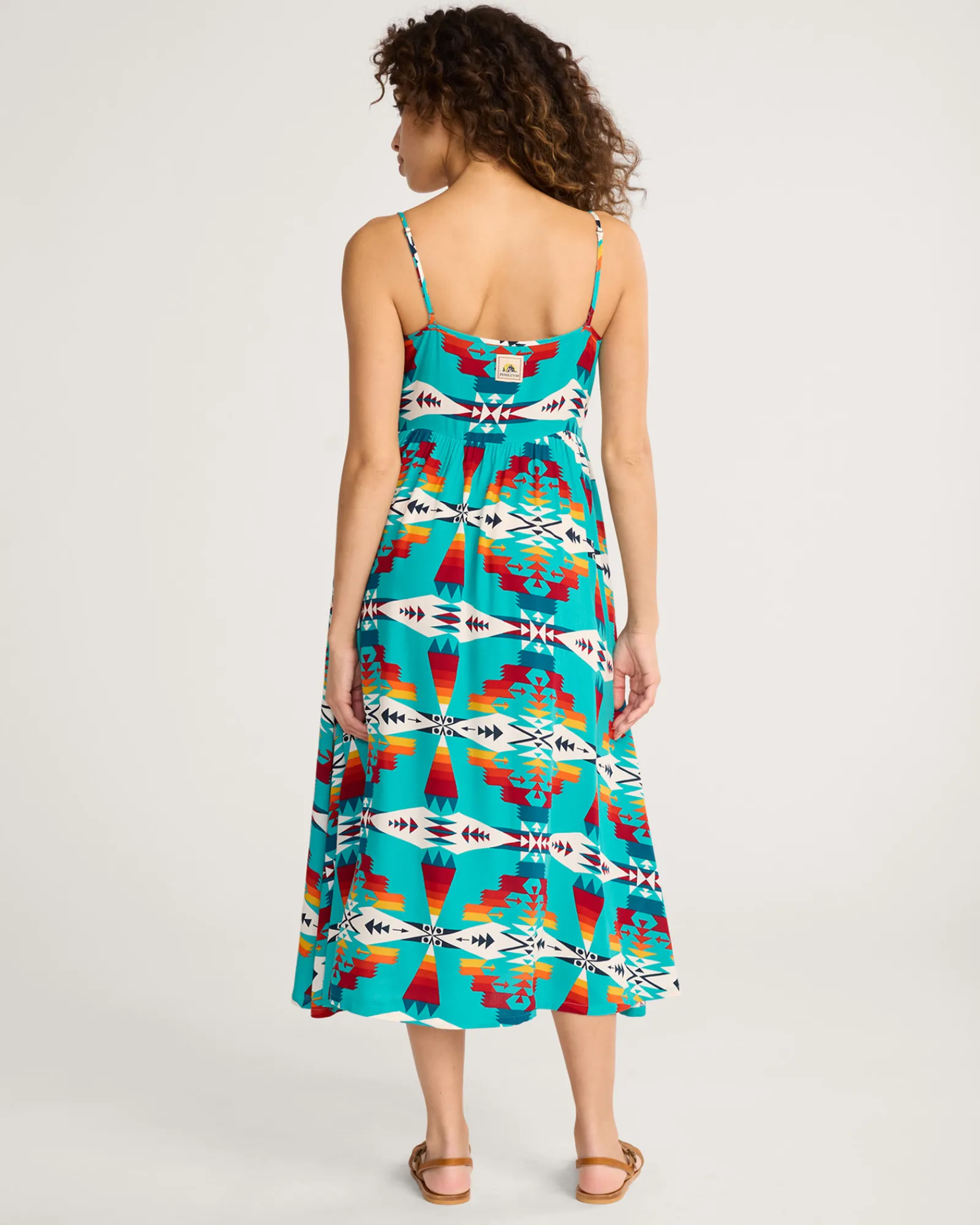 Pendleton TUCSON STRAPPY MAXI DRESS TURQUOISE Discount