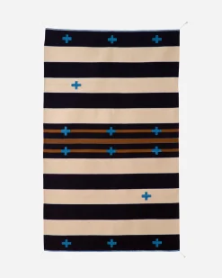 Pendleton TURQUOISE CROSSES RUG CREAM/BLUE Hot