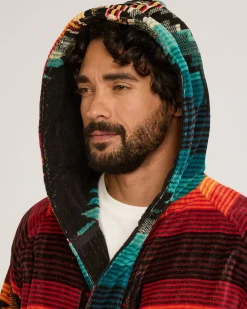 Pendleton UNISEX COTTON TERRY VELOUR BATHROBE SALTILLO SUNSET Fashion