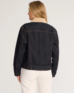 Pendleton UNISEX UK EMBROIDERED DENIM JACKET INDIGO Sale