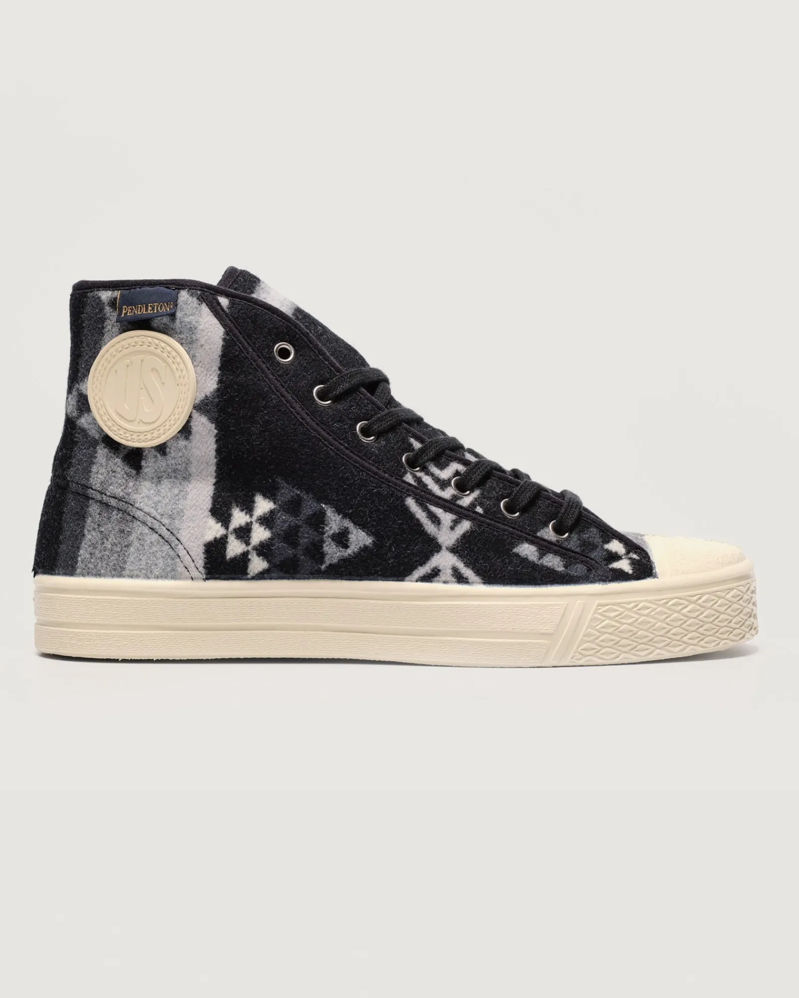 Pendleton US RUBBER CO X GREY SCALE HIGH TOP GREY/BLACK MULTI Outlet