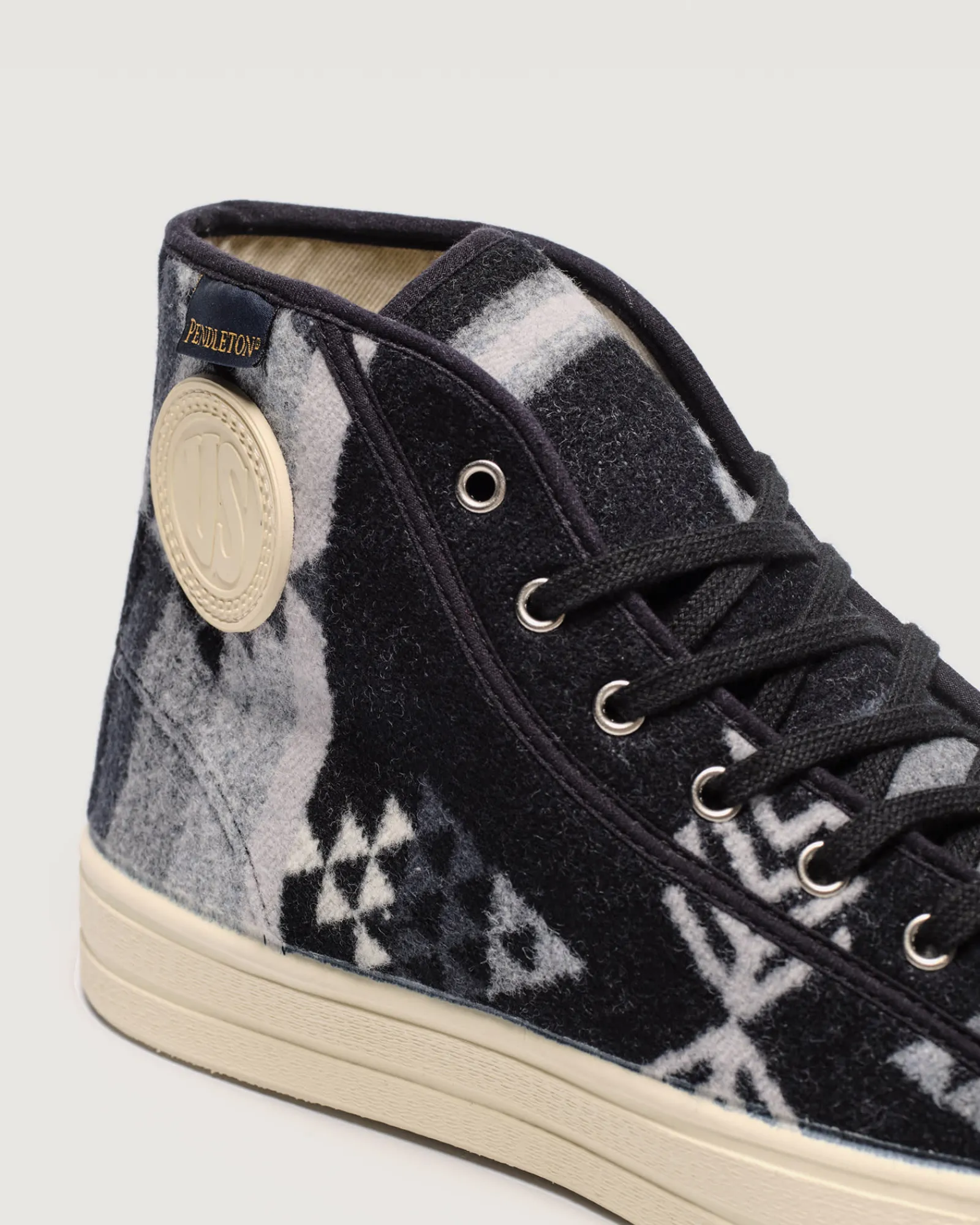 Pendleton US RUBBER CO X GREY SCALE HIGH TOP GREY/BLACK MULTI Outlet