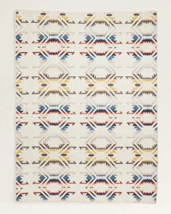 Pendleton WHITE SANDS PRINTED QUILT SET IVORY MULTI Best