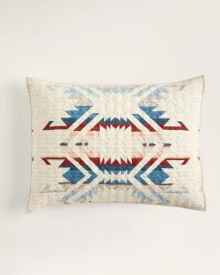 Pendleton WHITE SANDS PRINTED QUILT SET IVORY MULTI Best