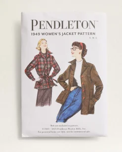 Pendleton WOMEN'S 1949 JACKET PATTERN ONE SIZE Clearance