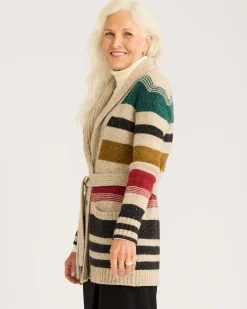 Pendleton WOMEN'S CAMP STRIPE CARDIGAN MISSES Fashion