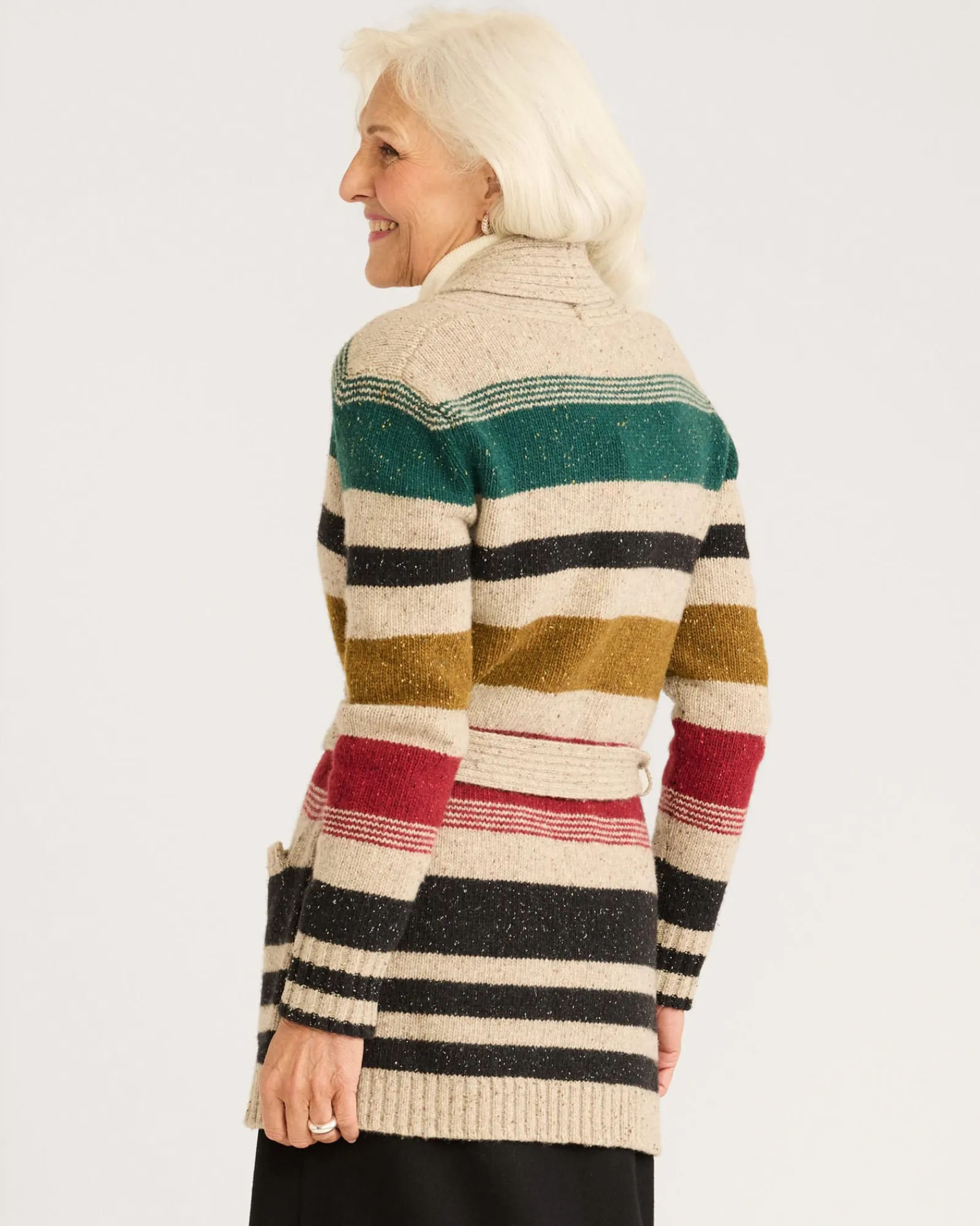 Pendleton WOMEN'S CAMP STRIPE CARDIGAN MISSES Fashion