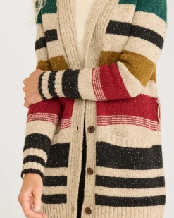 Pendleton WOMEN'S CAMP STRIPE CARDIGAN MISSES Fashion