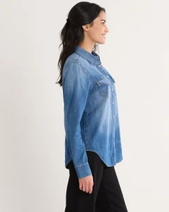 Pendleton WOMEN'S CHAMBRAY GAMBLER SHIRT MISSES Best