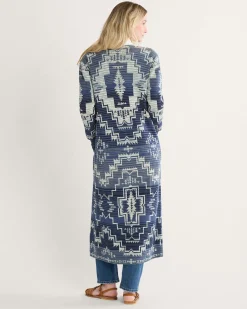 Pendleton WOMEN'S COTTON DUSTER CARDIGAN INDIGO MULTI Online