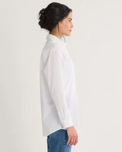 Pendleton WOMEN'S EVERLY POPLIN SHIRT WHITE New