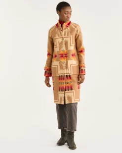 Pendleton WOMEN'S HARDING ARCHIVE BLANKET COAT MISSES Best