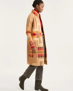 Pendleton WOMEN'S HARDING ARCHIVE BLANKET COAT MISSES Best