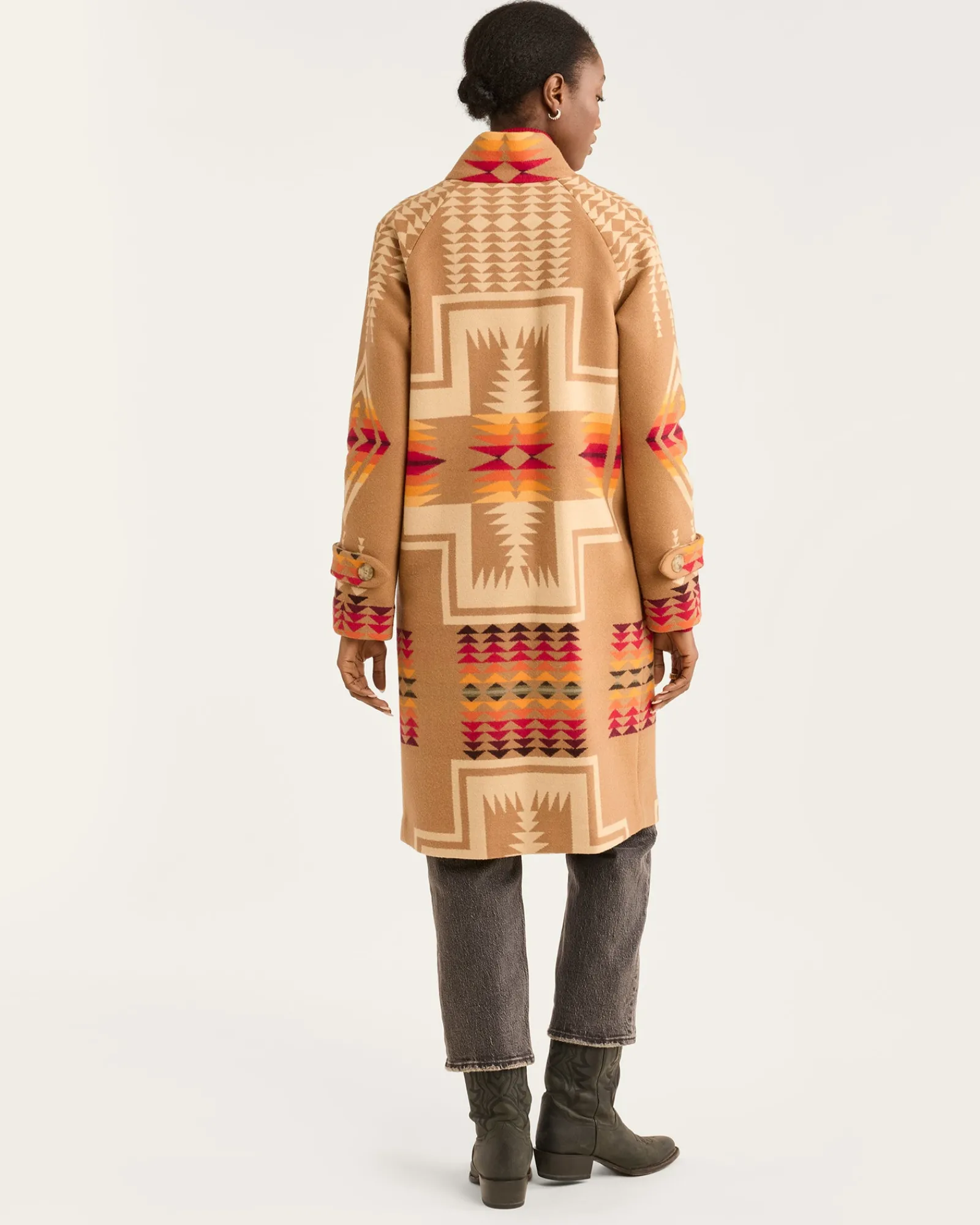 Pendleton WOMEN'S HARDING ARCHIVE BLANKET COAT MISSES Best
