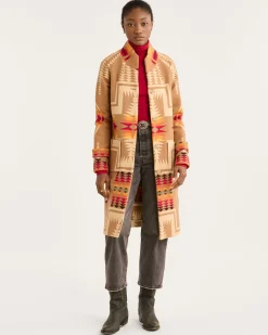 Pendleton WOMEN'S HARDING ARCHIVE BLANKET COAT MISSES Best