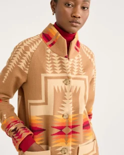 Pendleton WOMEN'S HARDING ARCHIVE BLANKET COAT MISSES Best