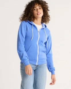 Pendleton WOMEN'S HARDING GRAPHIC ZIP HOODIE BLUE HEATHER Hot