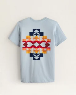Pendleton WOMEN'S ICONIC GRAPHIC TEE BLUE FOG Fashion