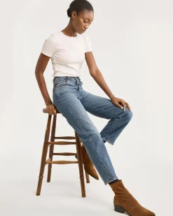 Pendleton WOMEN'S LEVI'S RIBCAGE STRAIGHT ANKLE JEANS 27 Sale