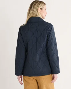 Pendleton WOMEN'S MARIGOLD CRINKLE QUILTED BARN COAT MIDNIGHT Online