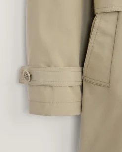 Pendleton WOMEN'S MARLENE CLASSIC SHORT TRENCH COAT LIGHT TAN Fashion