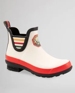 Pendleton WOMEN'S NATIONAL PARK CHELSEA RAIN BOOTS GLACIER PARK WHITE Fashion