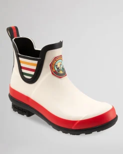 Pendleton WOMEN'S NATIONAL PARK CHELSEA RAIN BOOTS GLACIER PARK WHITE Fashion