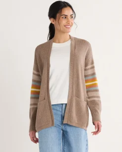 Pendleton WOMEN'S SIERRA SPRINGS COTTON CARDIGAN DARK TAUPE HEATHER Online