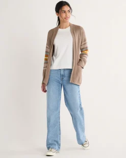 Pendleton WOMEN'S SIERRA SPRINGS COTTON CARDIGAN DARK TAUPE HEATHER Online