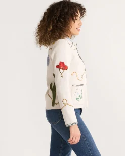 Pendleton WOMEN'S SOUVENIR CARDIGAN OATMEAL MULTI Online
