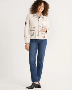 Pendleton WOMEN'S SOUVENIR CARDIGAN OATMEAL MULTI Online
