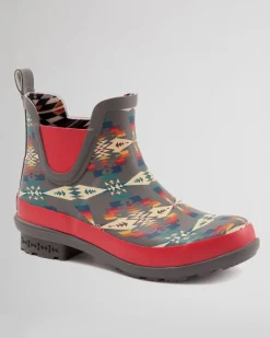 Pendleton WOMEN'S TUCSON CHELSEA RAIN BOOTS GREY Fashion