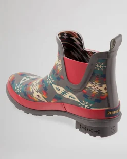 Pendleton WOMEN'S TUCSON CHELSEA RAIN BOOTS GREY Fashion