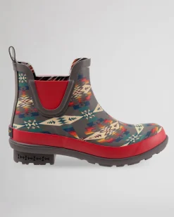Pendleton WOMEN'S TUCSON CHELSEA RAIN BOOTS GREY Fashion