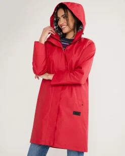 Pendleton WOMEN'S VICTORIA RAIN SLICKER RED Outlet