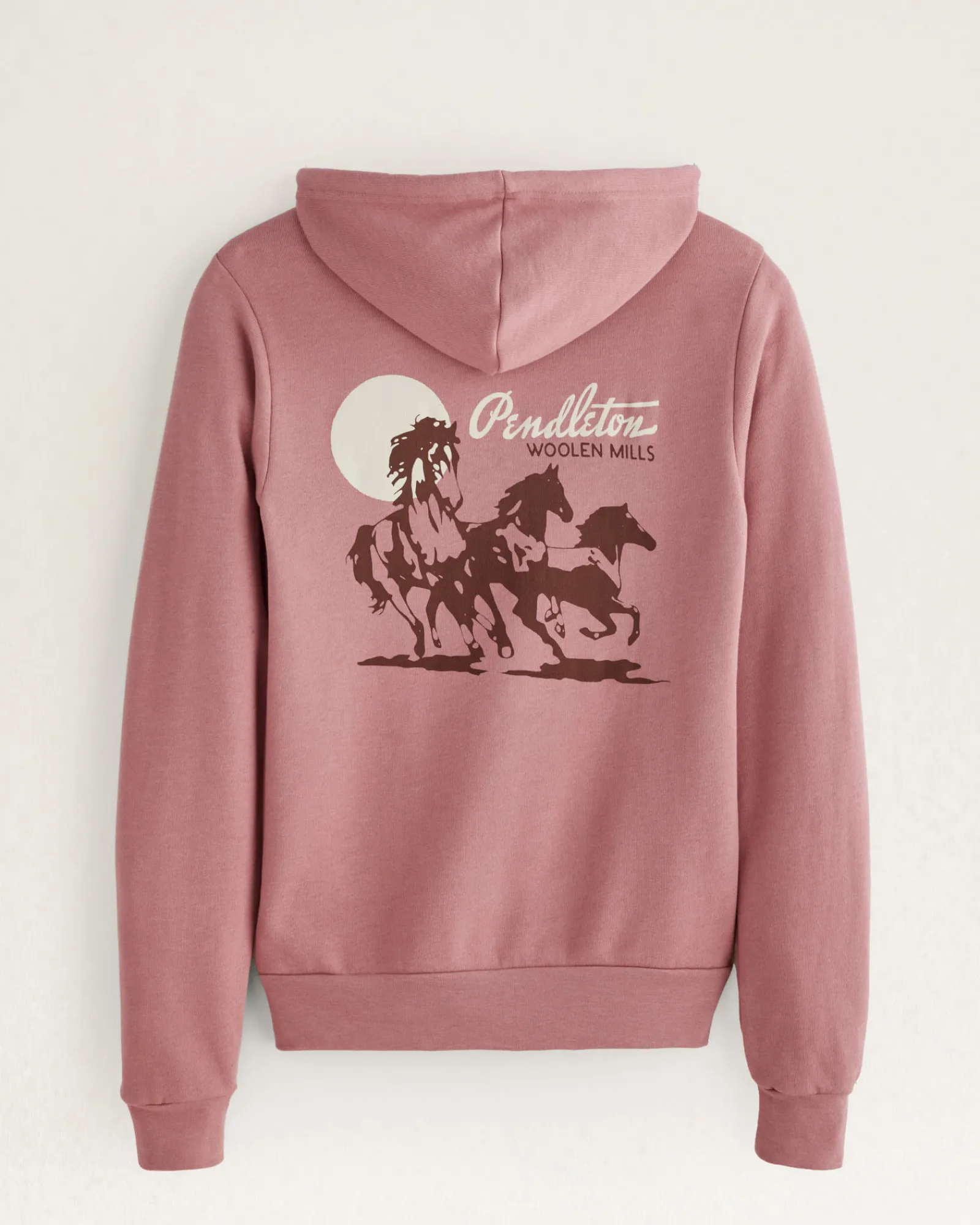Pendleton WOMEN'S WESTERN GRAPHIC ZIP HOODIE MAUVE HEATHER Online