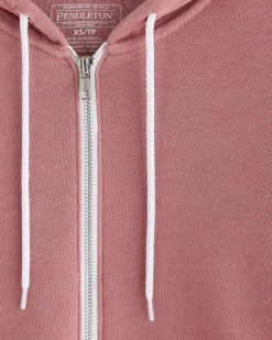Pendleton WOMEN'S WESTERN GRAPHIC ZIP HOODIE MAUVE HEATHER Online