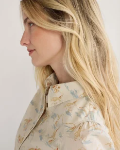 Pendleton WOMEN'S WINONA PUFF-SLEEVE SHIRT RODEO MULTI Hot