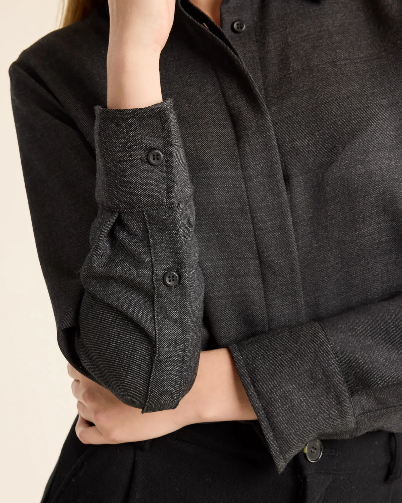 Pendleton WOMEN'S WORSTED WOOL SHIRT BLACK Sale