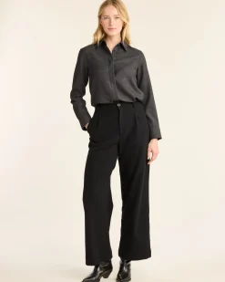 Pendleton WOMEN'S WORSTED WOOL SHIRT BLACK Sale