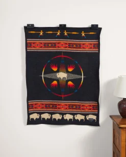 Pendleton WOODEN BLANKET HANGER CLIPS BLACK Outlet