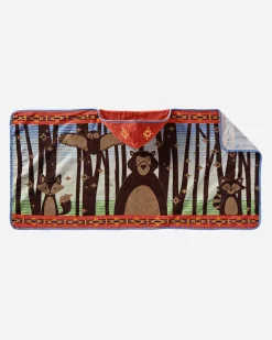 Pendleton WOODLAND NEIGHBORS HOODED TOWEL ONE SIZE Discount