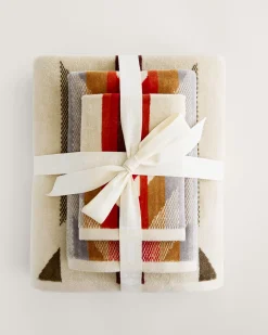 Pendleton WYETH TRAIL TOWEL COLLECTION TAN MULTI Discount