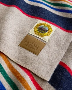 Pendleton YELLOWSTONE NATIONAL PARK BLANKET TAUPE Fashion