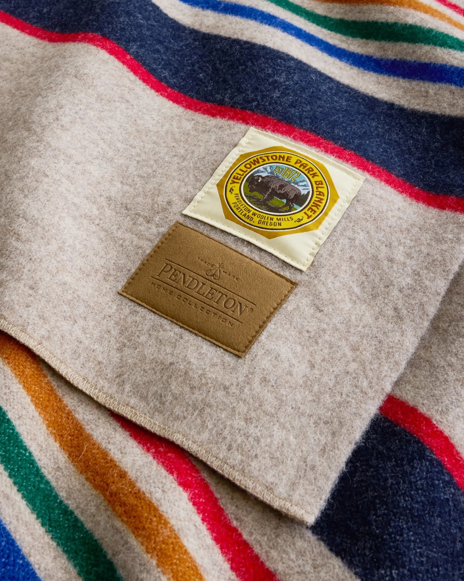 Pendleton YELLOWSTONE NATIONAL PARK BLANKET TAUPE Fashion